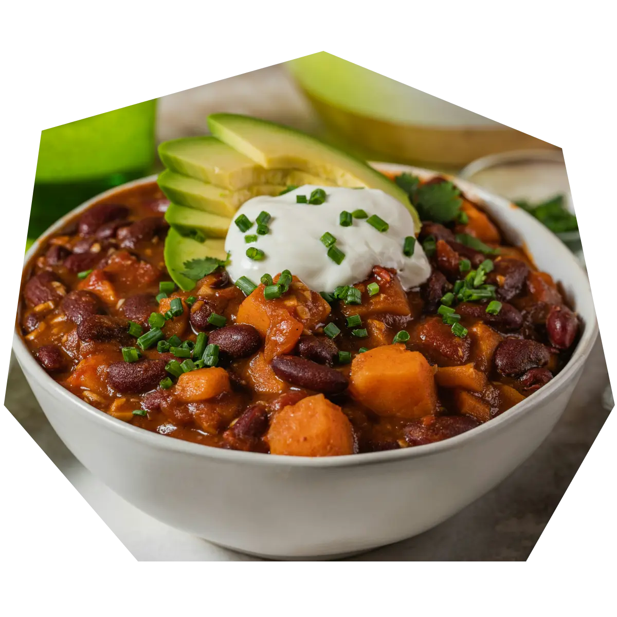 Feuriges Chili sin Carne