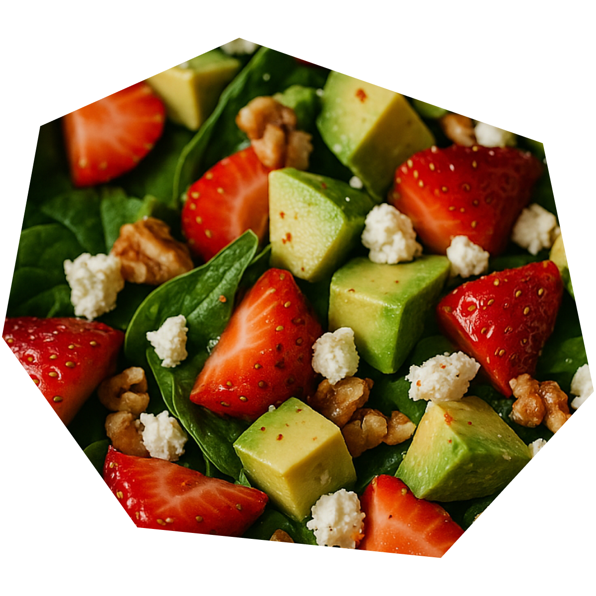 Sommer Salat mit Schärfekick