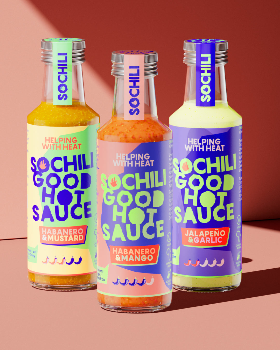 SOCHILI GOOD HOT SAUCE SET
