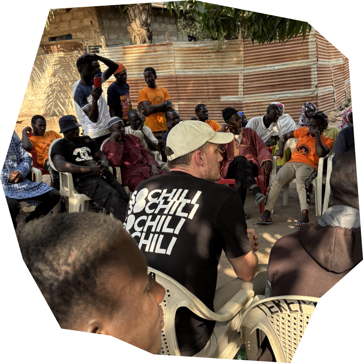 Moritz während des Empowerment Workshops