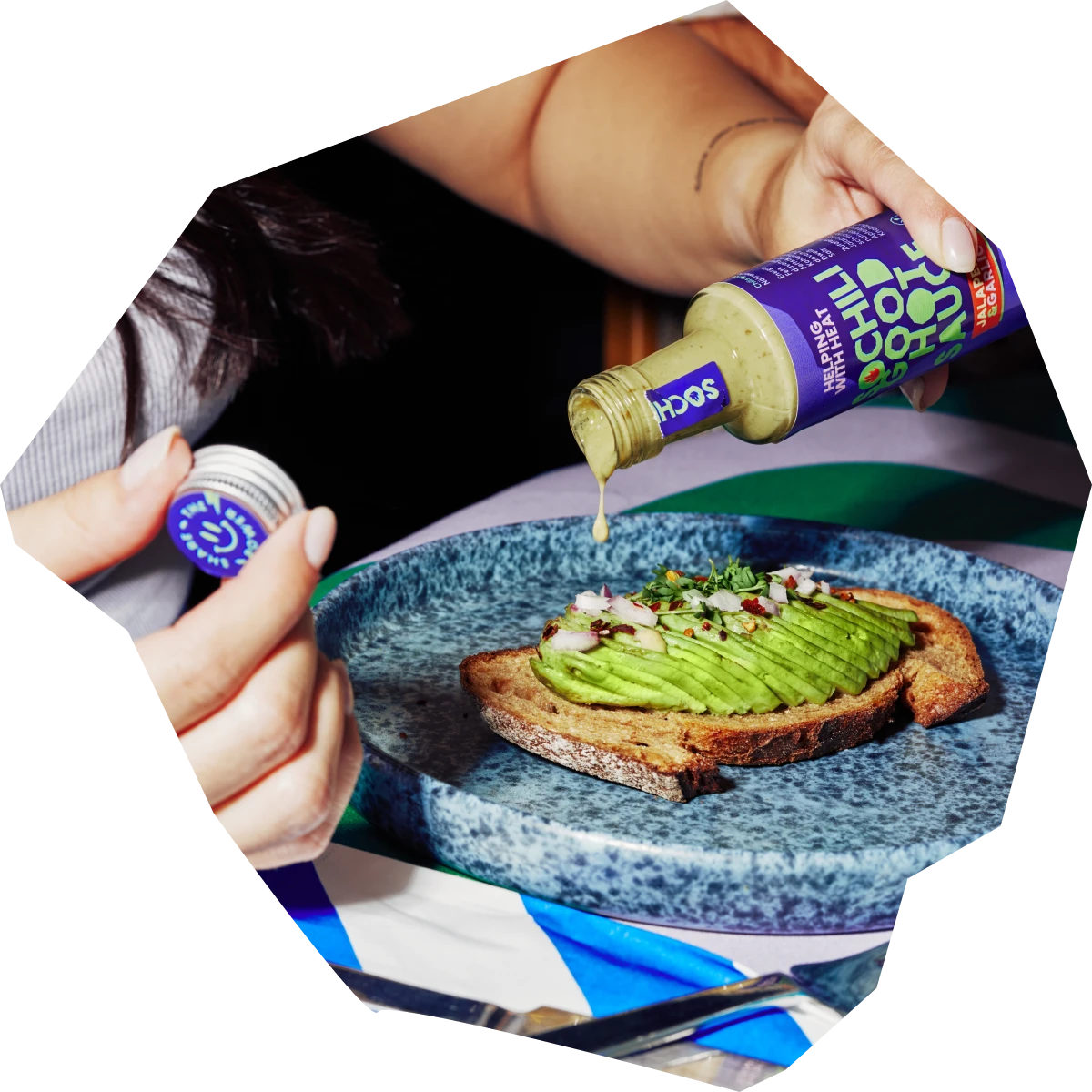 SOCHILI hot sauce für avocado toast