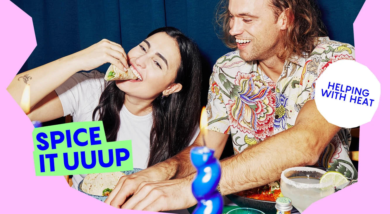 Scharfe Sosse mit Tacos