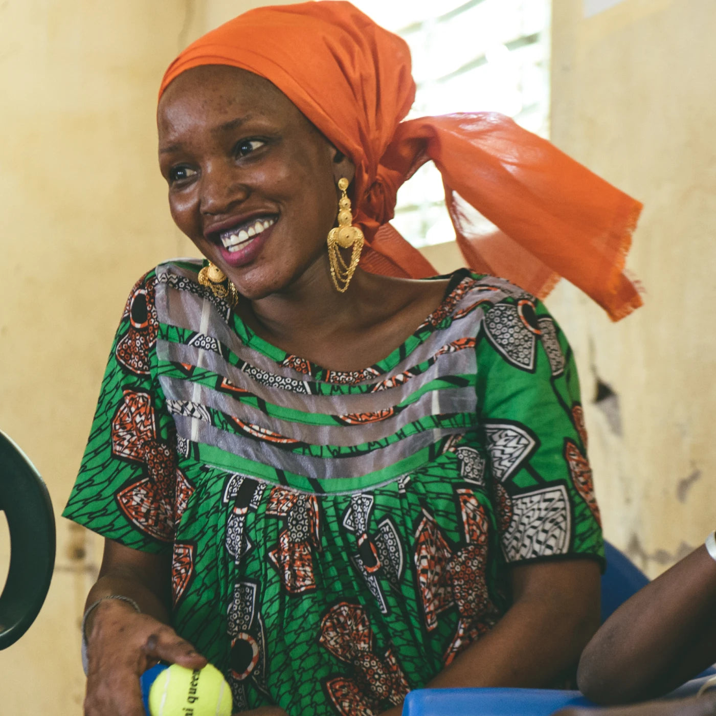 Frau in Ndiob, Senegal