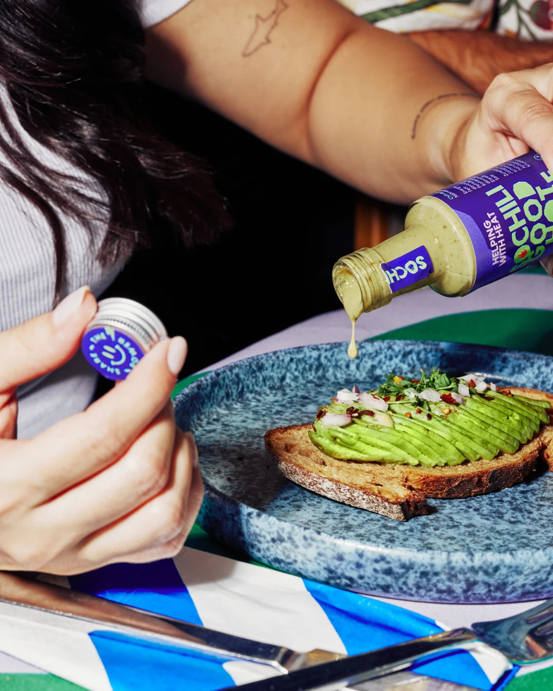 Erste Sauce aus Scharfe Sossen Set