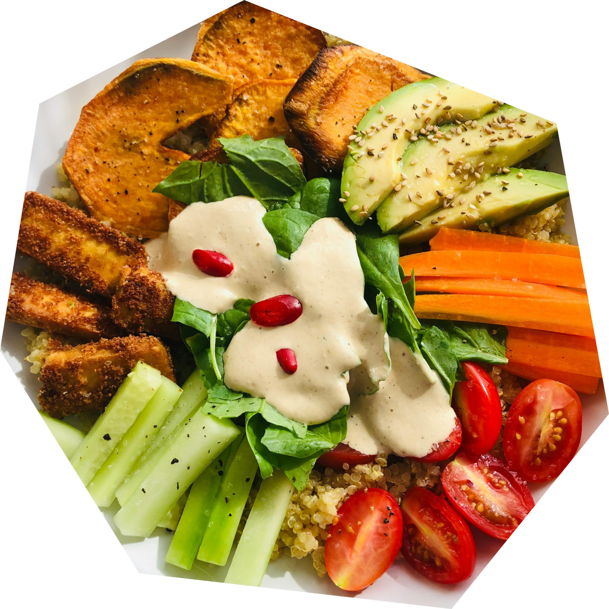 Spicy & Sweet Potato Bowl