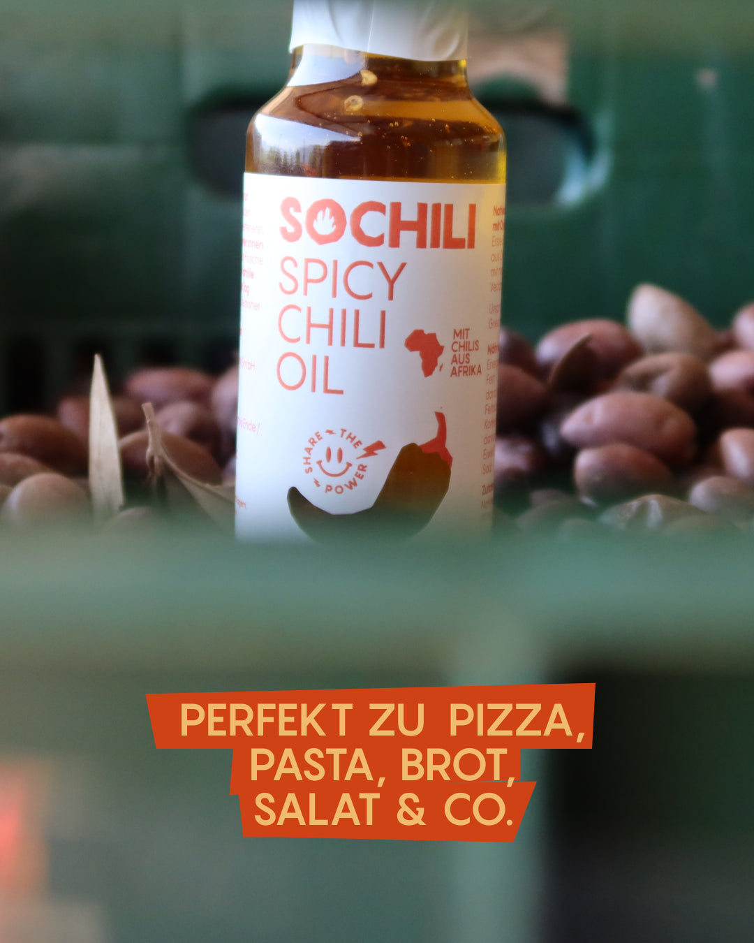 Huile de piment piquante