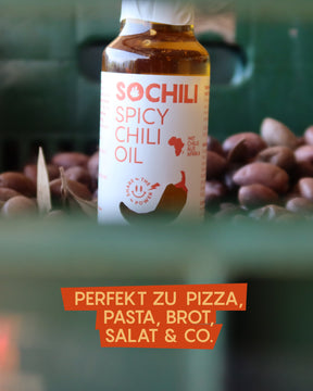 Huile de piment piquante