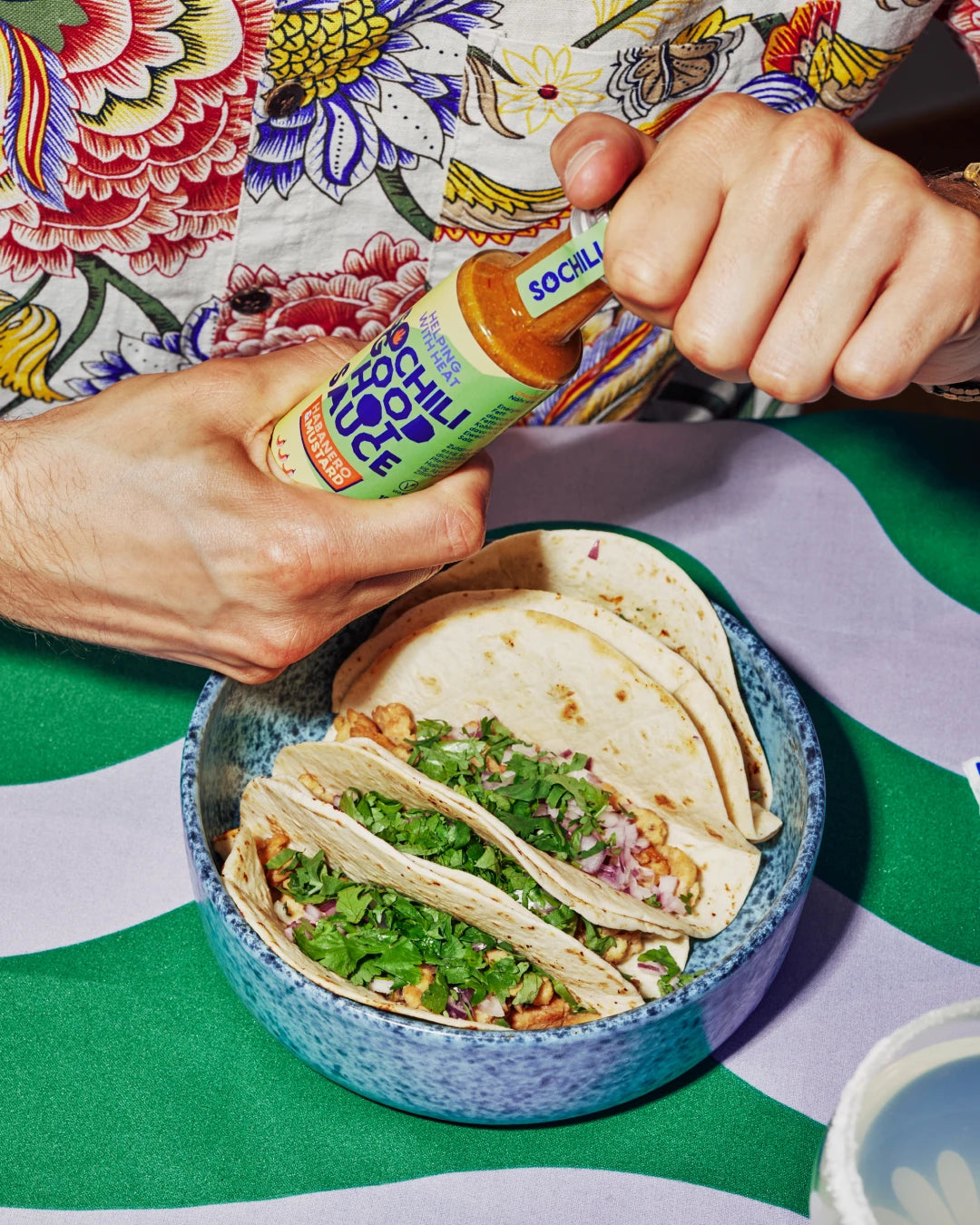 Habanero Sauce mit Senf perfekt für Tacos